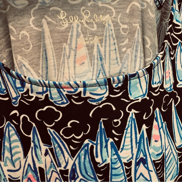 NWT LILLY PULITZER MARTINS MIDI DRESS SAILS AND STRIPES - Picture 6 of 7